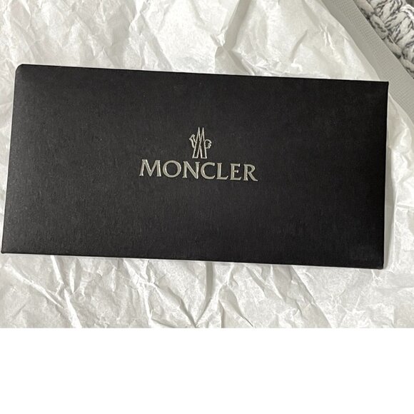 Moncler | Belay Woven Open Toe Sandals in Light Grey - Picture 6 of 8